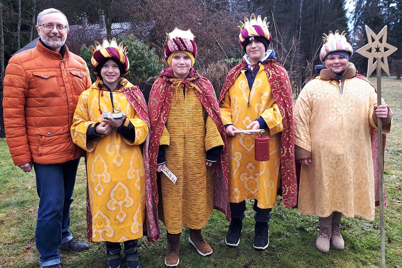 Sternsingergruppe aus Schwaighofen