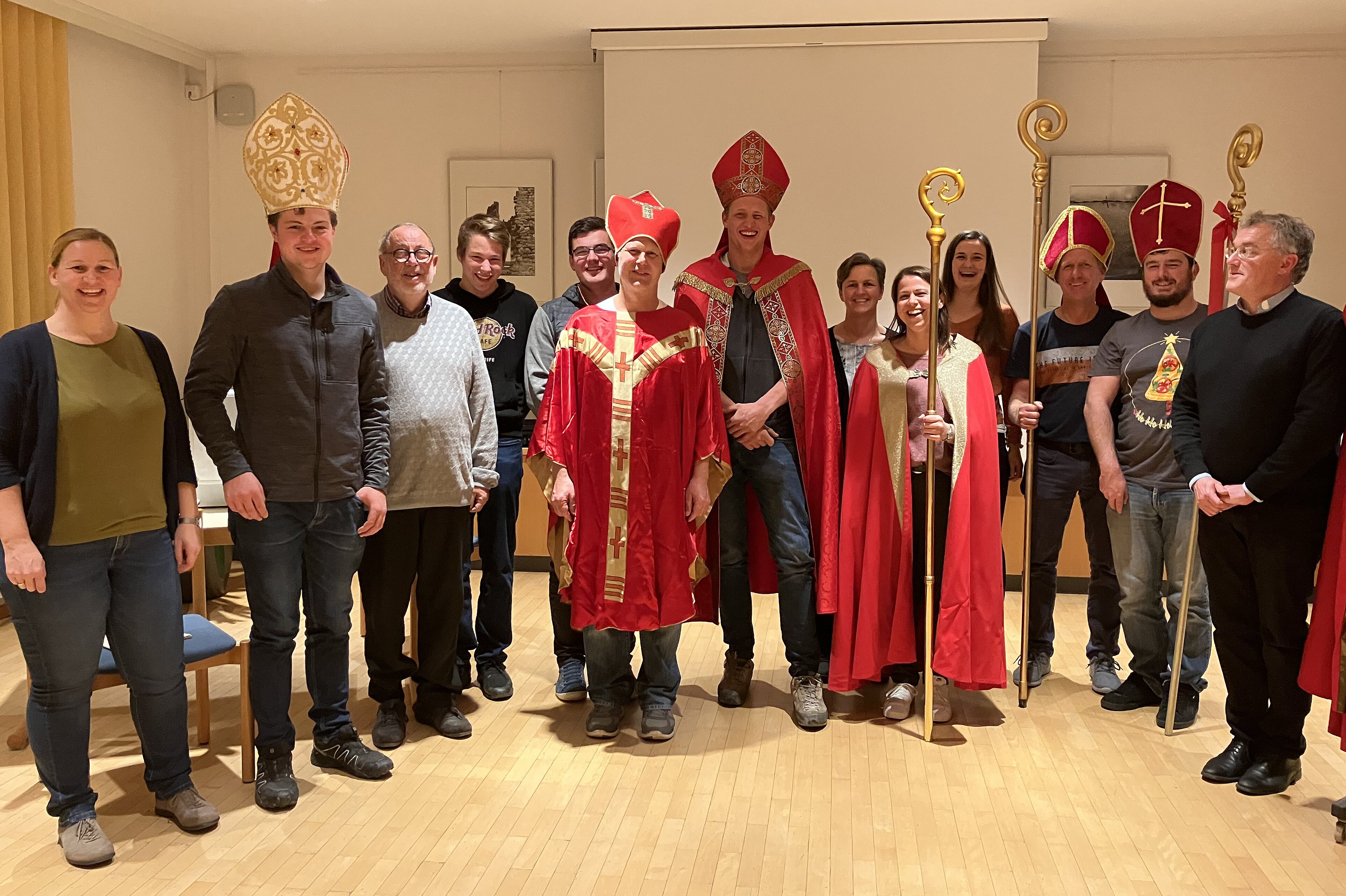 Gruppenfoto von der Nikolausschule in Wörgl