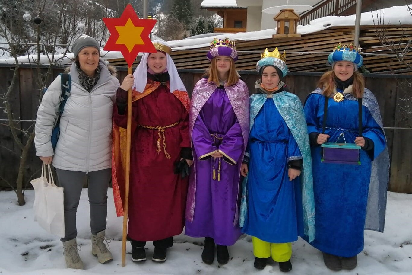 Sternsingergruppe aus Mittersill