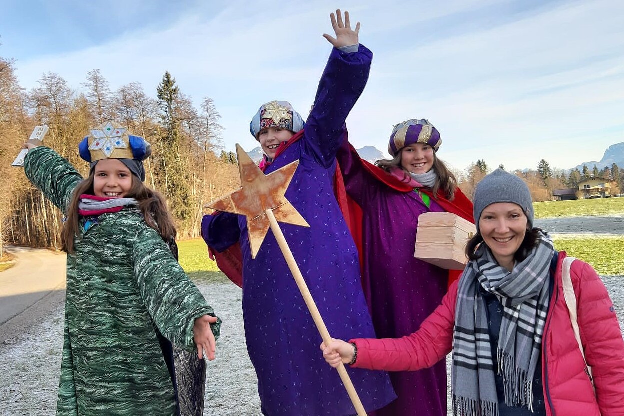Sternsingergruppe aus Angath