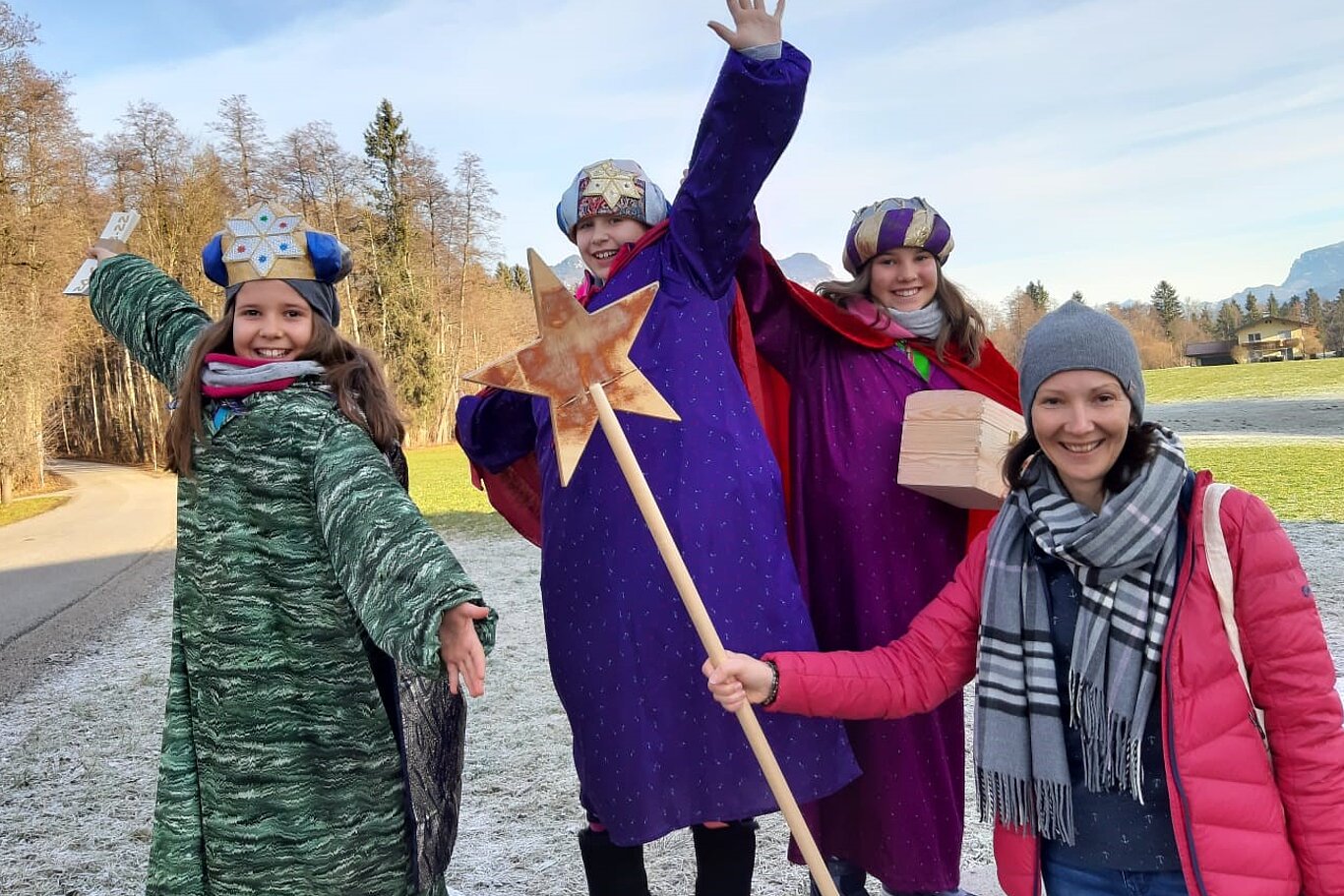 Sternsingergruppe aus Angath - Angerberg