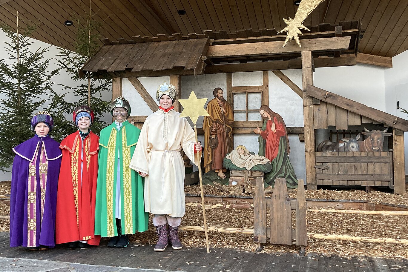 Sternsingergruppe aus Kundl