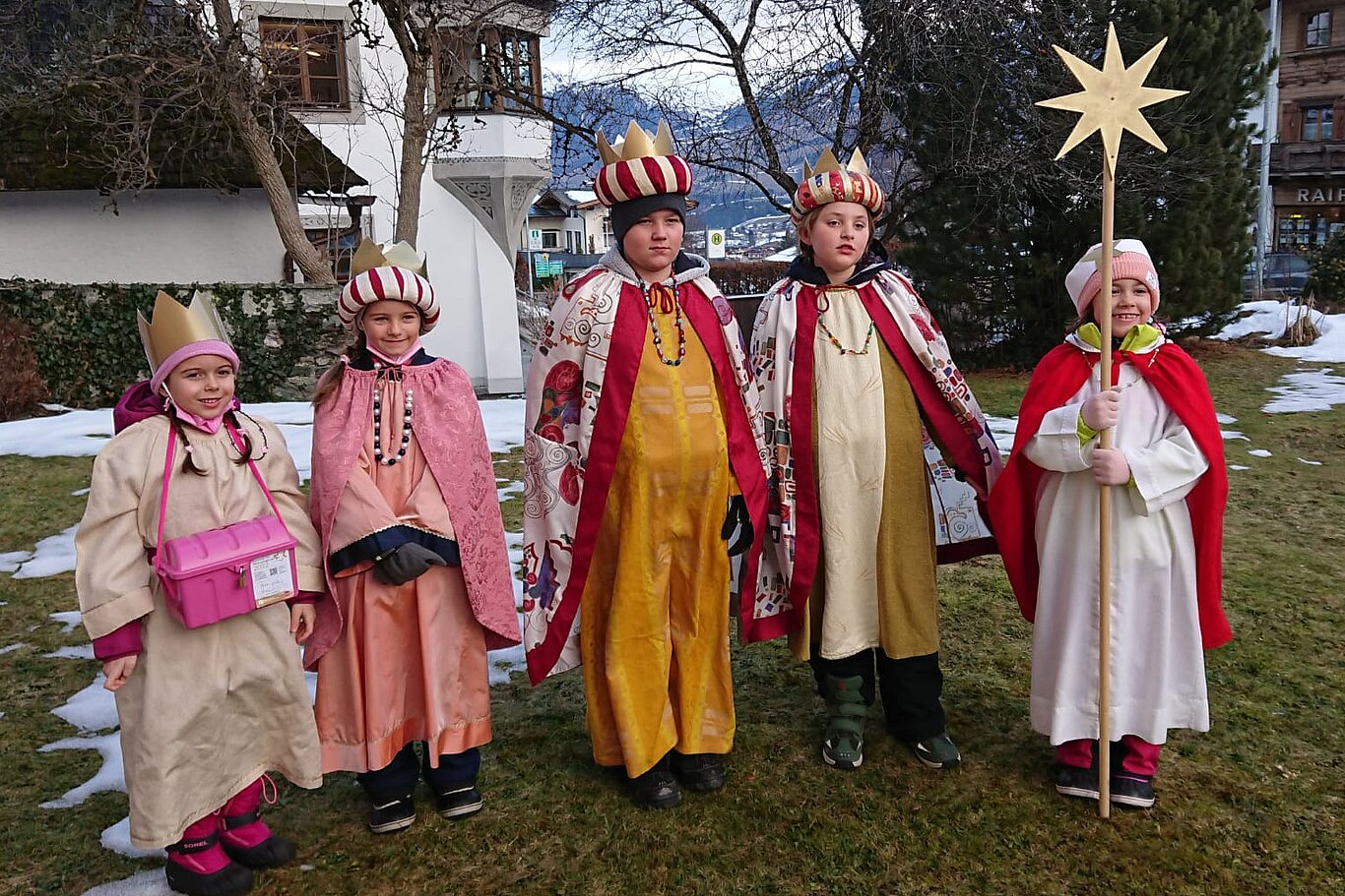 Sternsingergruppe aus Jochberg