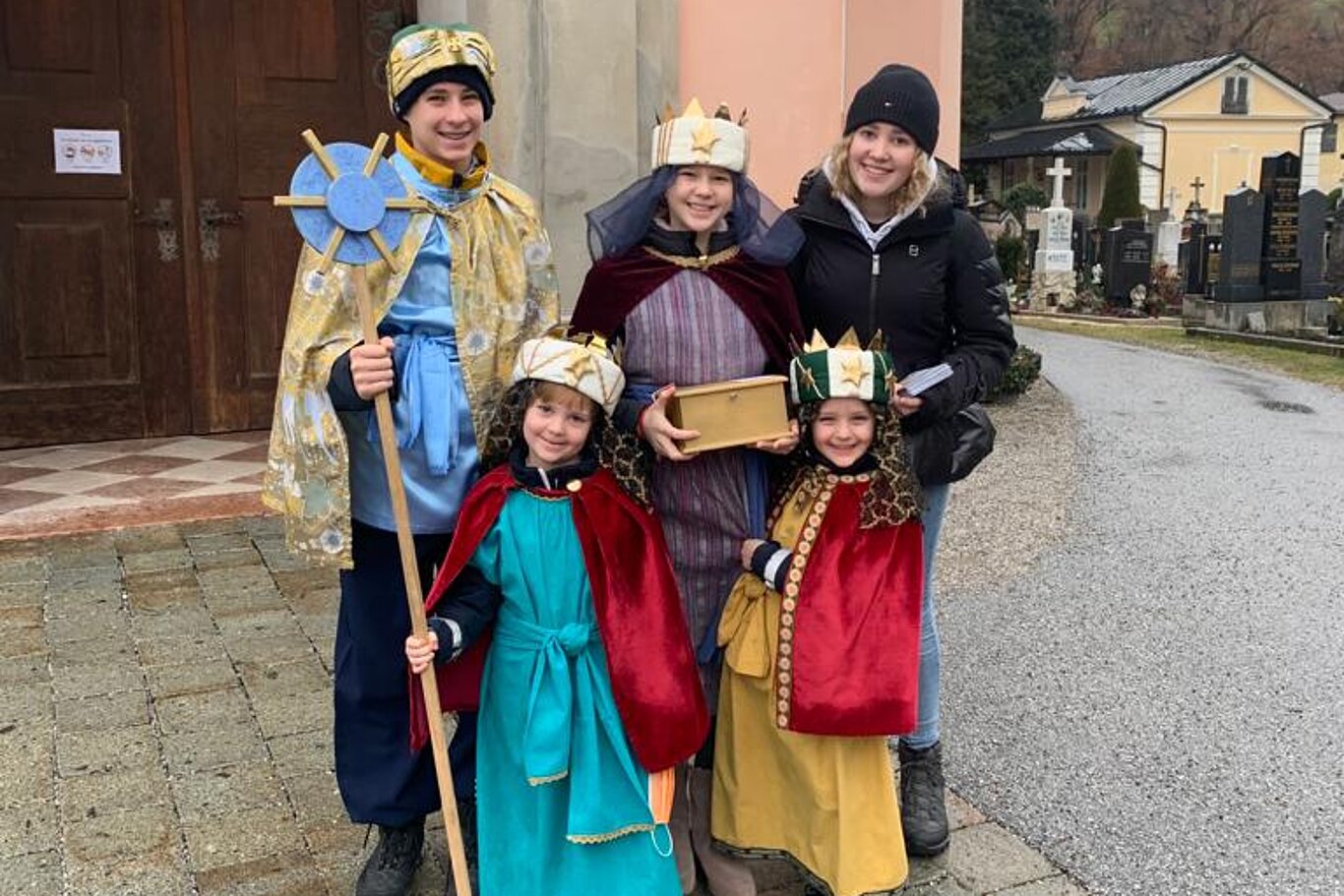 Sternsingergruppe aus Gnigl