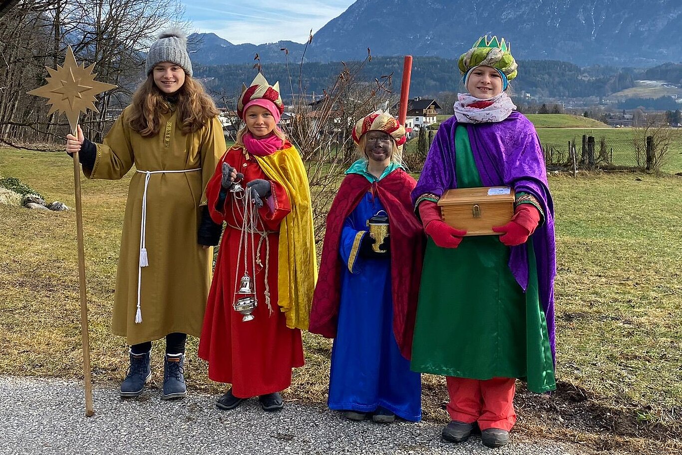 Sternsingergruppe aus Langkampfen