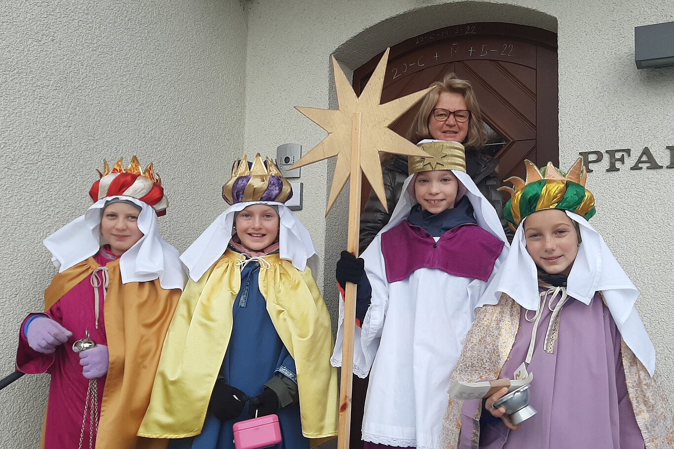 Sternsingergruppe aus Maishofen