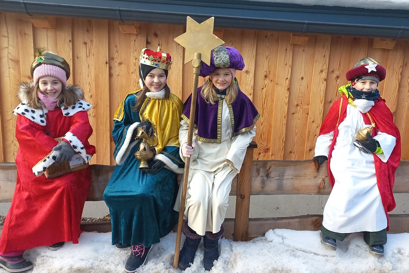 Sternsingergruppe aus Going