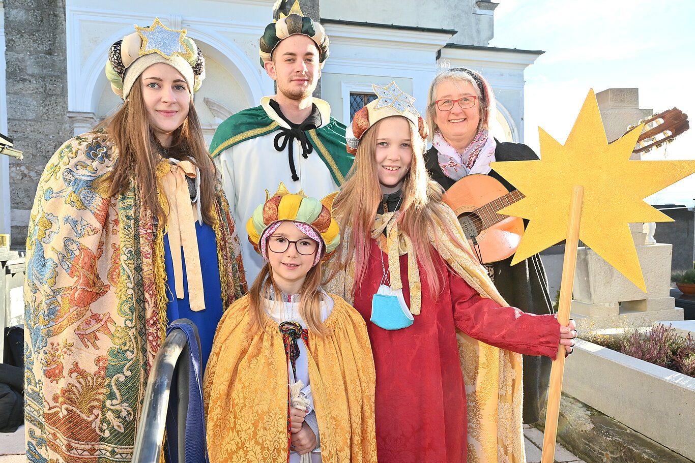 Sternsingergruppe aus Seekirchen