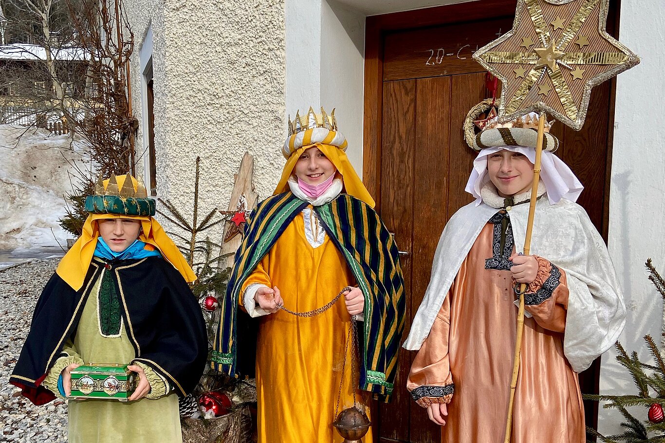 Sternsingergruppe aus Mühlbach