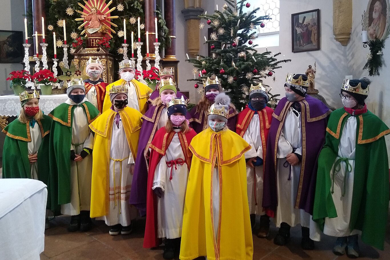 Sternsinger:innen aus Schwendt