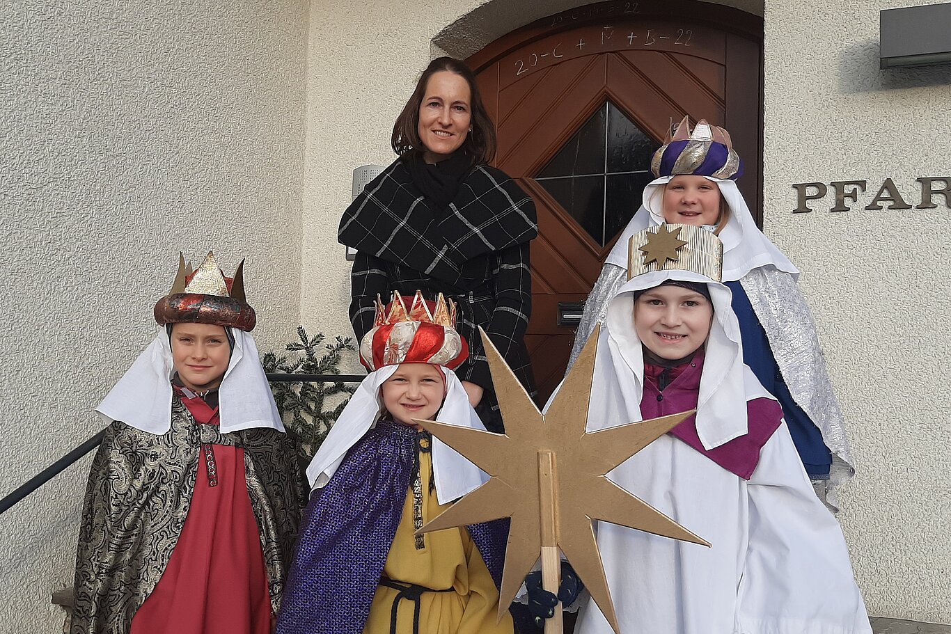 Sternsingergruppe aus Maishofen