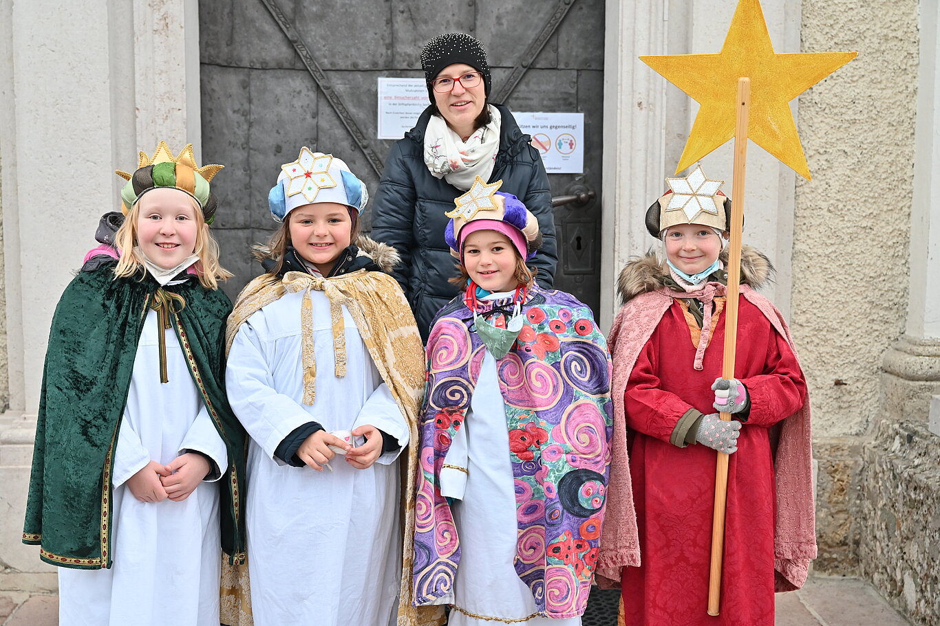 Sternsingergruppe aus Seekirchen