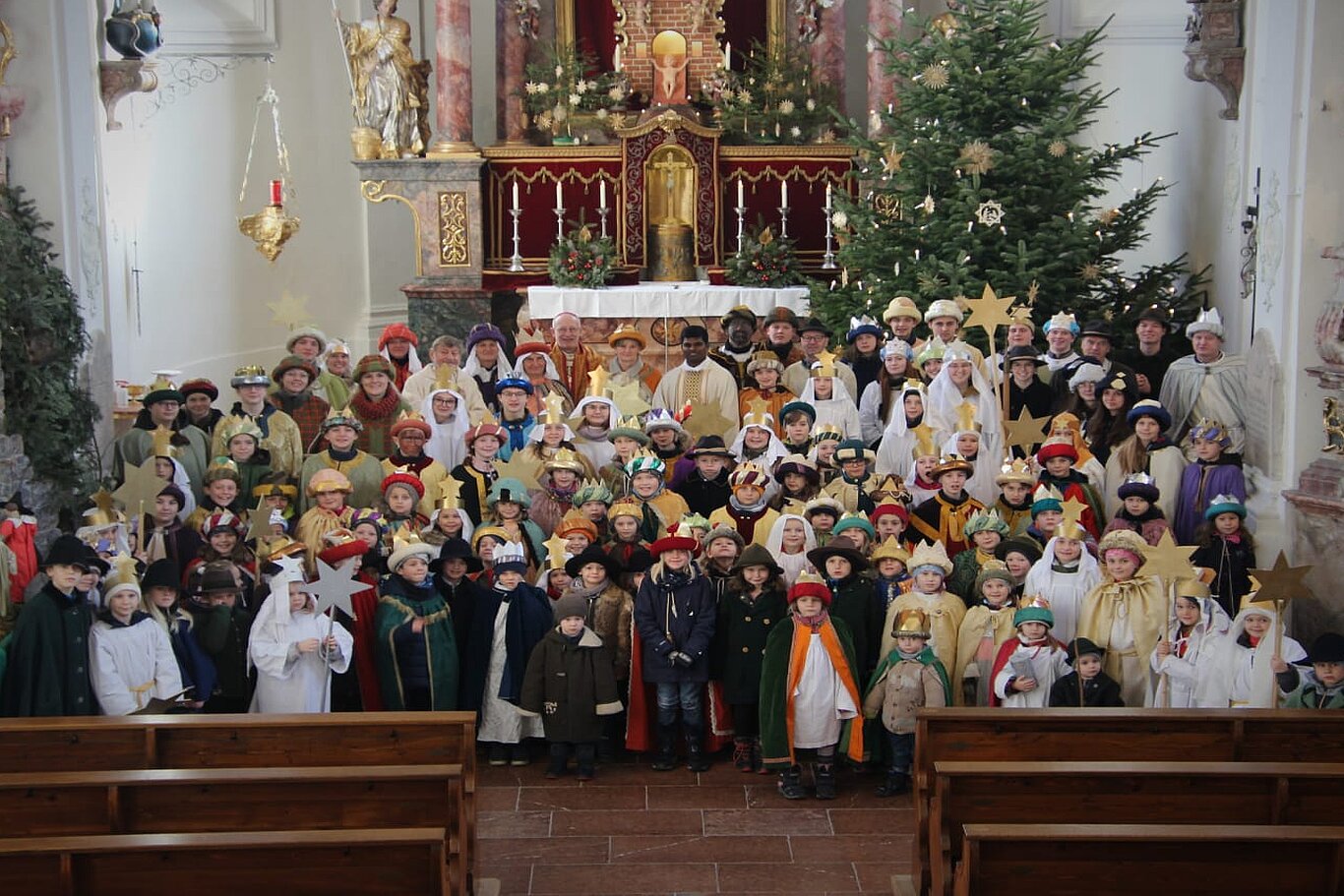 Sternsingerkinder aus St. Georgen bei Salzburg